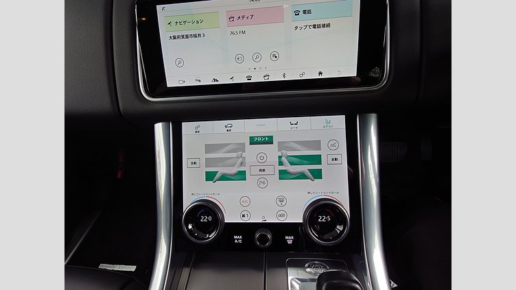 2021 認定中古車 Land Rover Range Rover Sport サントリーニブラック INGENIUM 3.0L 6気筒ディーゼル MHEV 300PS SE
