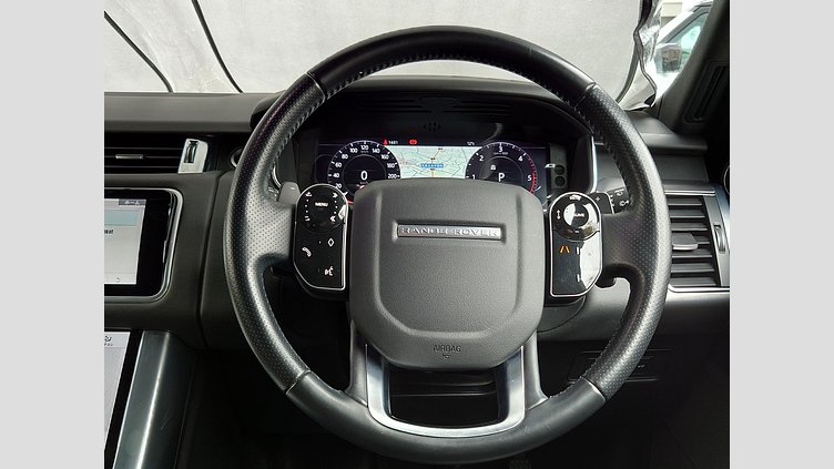 2021 認定中古車 Land Rover Range Rover Sport サントリーニブラック INGENIUM 3.0L 6気筒ディーゼル MHEV 300PS SE
