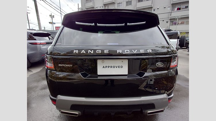 2021 認定中古車 Land Rover Range Rover Sport サントリーニブラック INGENIUM 3.0L 6気筒ディーゼル MHEV 300PS SE