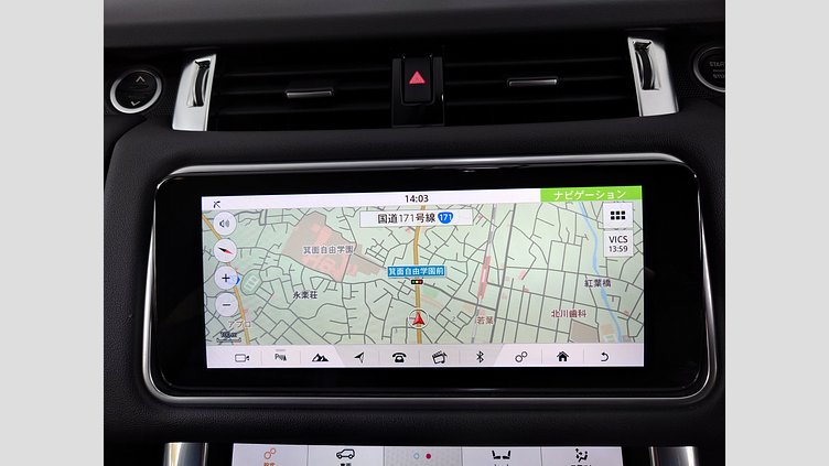 2021 認定中古車 Land Rover Range Rover Sport サントリーニブラック INGENIUM 3.0L 6気筒ディーゼル MHEV 300PS SE