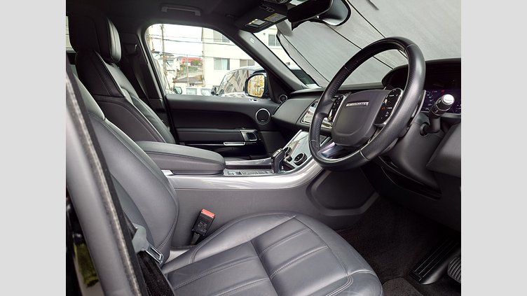 2021 認定中古車 Land Rover Range Rover Sport サントリーニブラック INGENIUM 3.0L 6気筒ディーゼル MHEV 300PS SE
