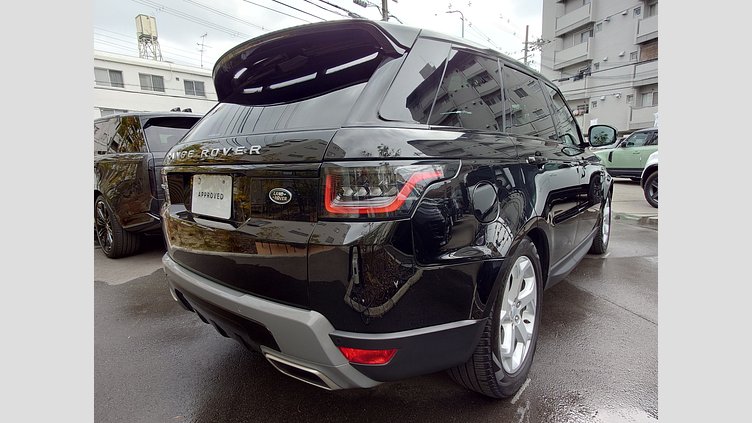 2021 認定中古車 Land Rover Range Rover Sport サントリーニブラック INGENIUM 3.0L 6気筒ディーゼル MHEV 300PS SE