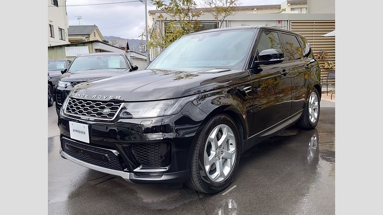 2021 認定中古車 Land Rover Range Rover Sport サントリーニブラック INGENIUM 3.0L 6気筒ディーゼル MHEV 300PS SE