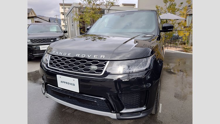 2021 認定中古車 Land Rover Range Rover Sport サントリーニブラック INGENIUM 3.0L 6気筒ディーゼル MHEV 300PS SE