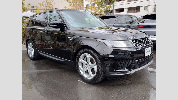 2021 認定中古車 Land Rover Range Rover Sport サントリーニブラック INGENIUM 3.0L 6気筒ディーゼル MHEV 300PS SE