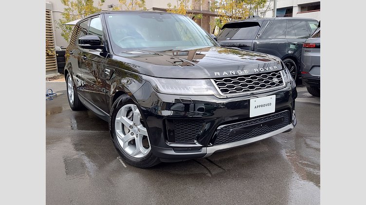 2021 認定中古車 Land Rover Range Rover Sport サントリーニブラック INGENIUM 3.0L 6気筒ディーゼル MHEV 300PS SE