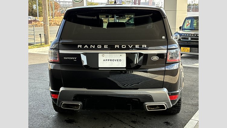 2019 認定中古車 Land Rover Range Rover Sport サントリーニブラック 3.0リッターTDV6ディーゼル（258 PS） HSE