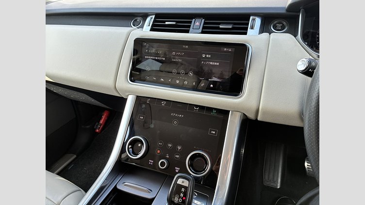 2019 認定中古車 Land Rover Range Rover Sport サントリーニブラック 3.0リッターTDV6ディーゼル（258 PS） HSE