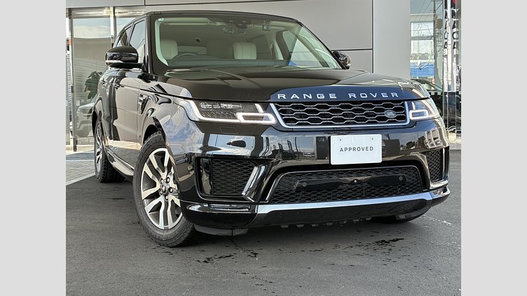 2019 認定中古車 Land Rover Range Rover Sport サントリーニブラック 3.0リッターTDV6ディーゼル（258 PS） HSE