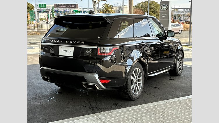 2019 認定中古車 Land Rover Range Rover Sport サントリーニブラック 3.0リッターTDV6ディーゼル（258 PS） HSE