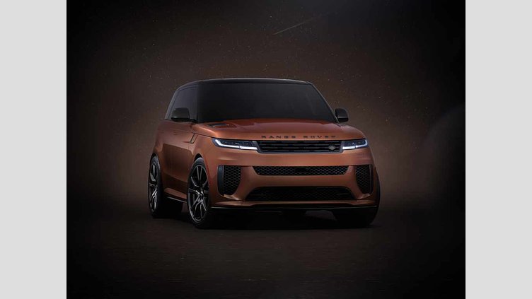 2025 нови автомобили Land Rover Range Rover Sport SVO Premium Palette Orange P635 SV CELESTIAL IO LIMITED EDITION