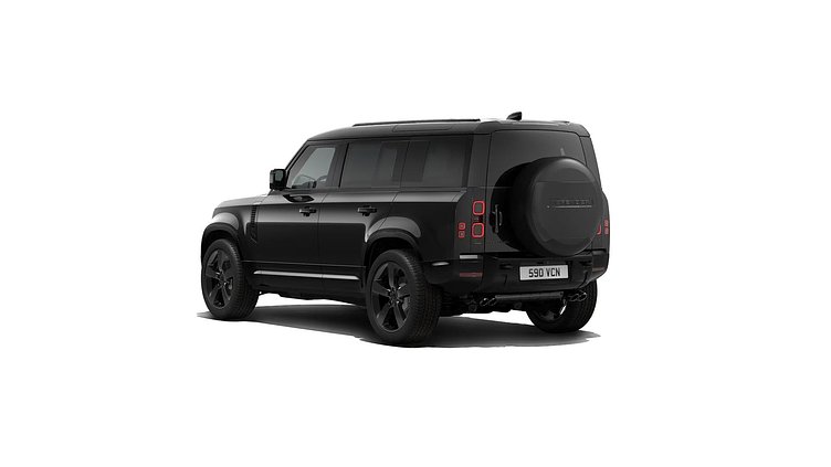 2025 нови автомобили Land Rover Defender 110 Santorini Black P425 X-DYNAMIC HSE