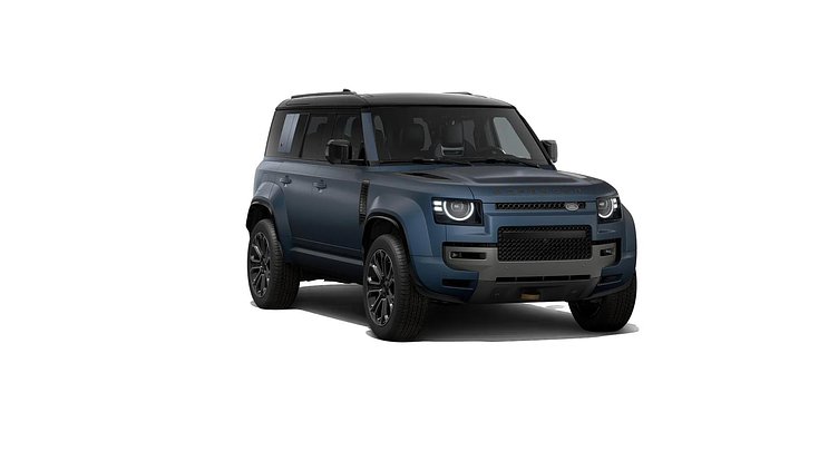 2025 нови автомобили Land Rover Defender 110 Sargasso Blue P635 OCTA