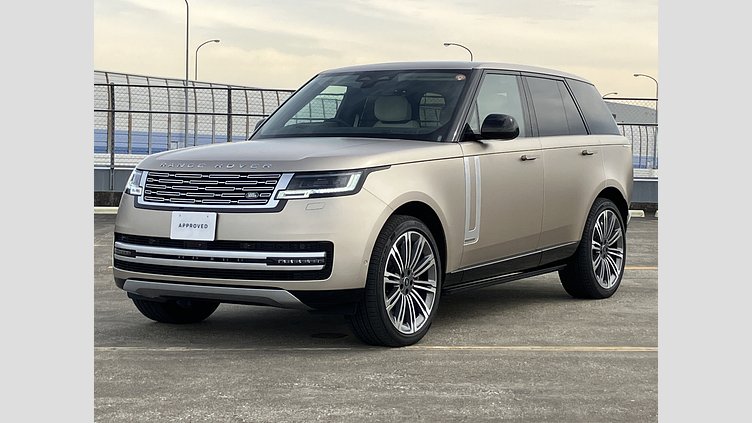 2025 認定中古車 Land Rover Range Rover サンセットゴールド - サテンフィニッシュ P530 AWD（AT） スタンダードホイールベース Autobiography