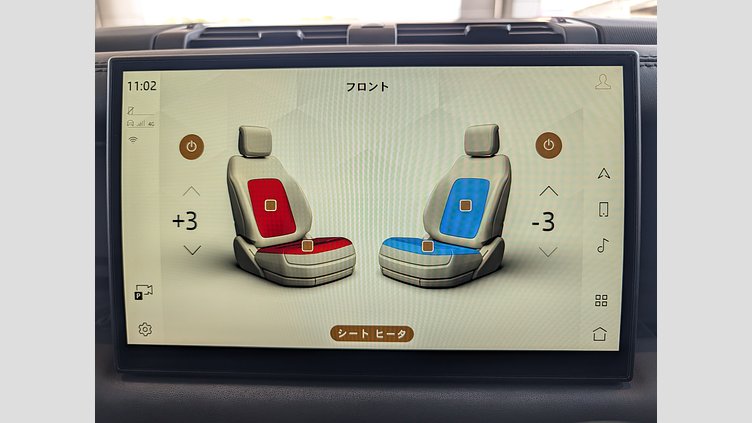 2023 認定中古車 Land Rover Defender 110 サントリーニブラック D300 AWD（AT） X-DYNAMIC HSE