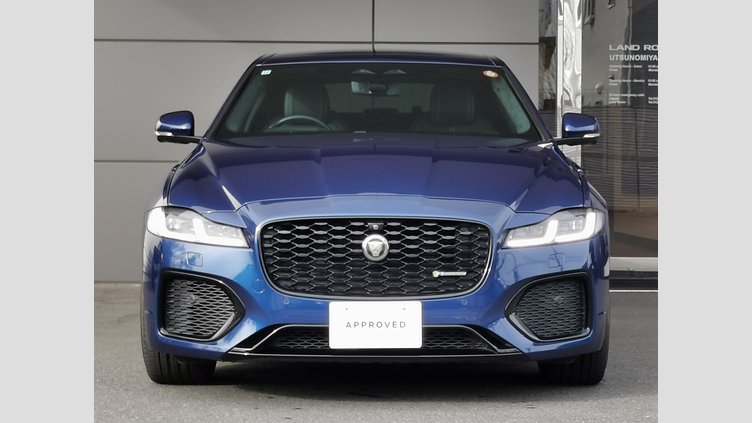 2021 認定中古車 Jaguar XF ブルーファイアブルー P250 RWD （オートマチック） SALOON R-DYNAMIC HSE