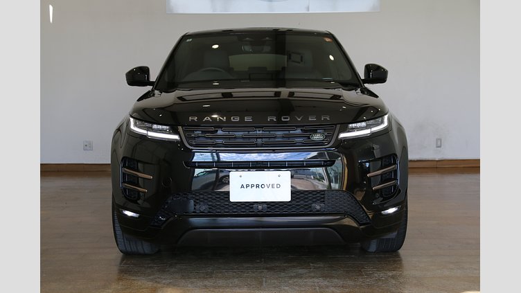 2024 認定中古車 Land Rover Range Rover Evoque サントリーニブラック D200マイルドハイブリッド（ディーゼル） DYNAMIC SE
