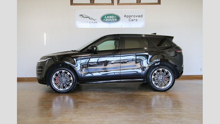 2024 認定中古車 Land Rover Range Rover Evoque サントリーニブラック D200マイルドハイブリッド（ディーゼル） DYNAMIC SE