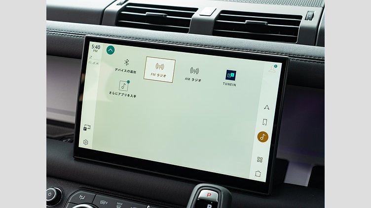 2024 認定中古車 Land Rover Defender 110 サントリーニブラック D350 ディーゼルマイルドハイブリッド ハクバエディション