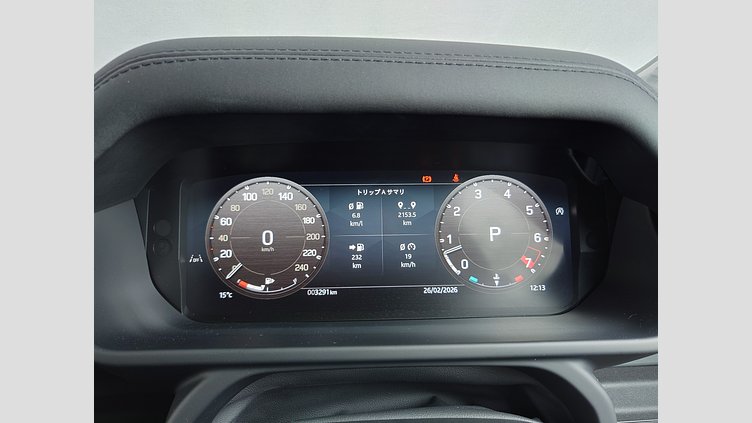 2025 認定中古車 Land Rover Defender 110 カルパチアングレイ P300 ガソリン X-Dynamic SE