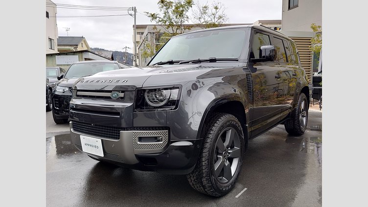 2025 認定中古車 Land Rover Defender 110 カルパチアングレイ P300 ガソリン X-Dynamic SE