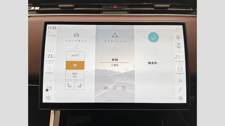 2024 認定中古車 Land Rover Range Rover Sport ジオラグリーン P550eプラグインハイブリッド（ガソリン） スタンダードホイールベース Autobiography