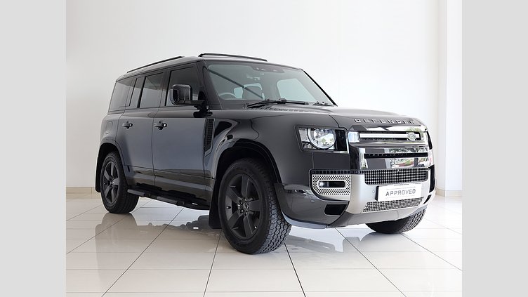 2025 Approved Land Rover Defender 110 Santorini Black AWD D250 X-Dynamic SE
