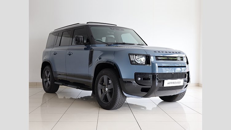 2025 Approved Land Rover Defender 110 Tasman Blue AWD D350 X-Dynamic HSE