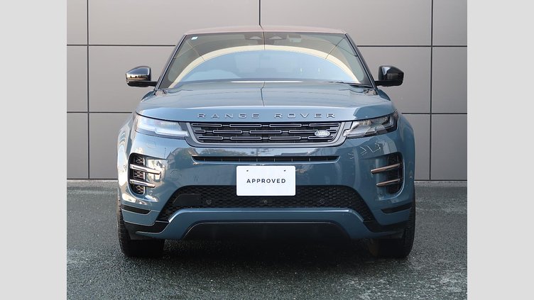 2024 認定中古車 Land Rover Range Rover Evoque トライベッカブルー D200マイルドハイブリッド（ディーゼル） Standard Wheelbase DYNAMIC SE