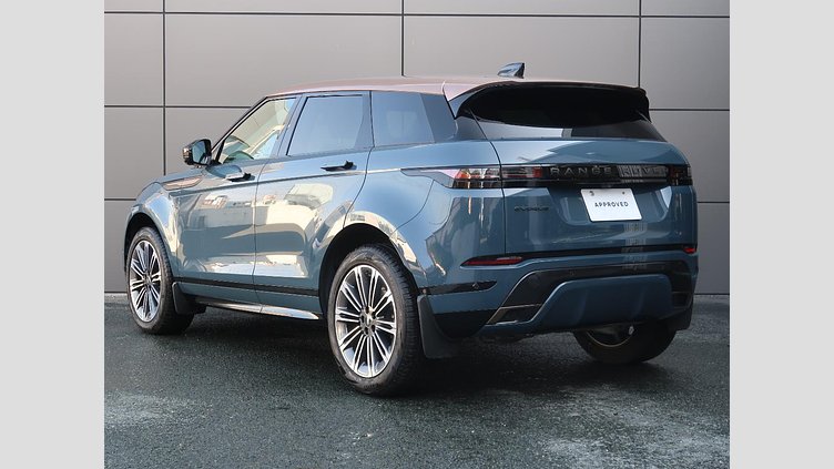 2024 認定中古車 Land Rover Range Rover Evoque トライベッカブルー D200マイルドハイブリッド（ディーゼル） Standard Wheelbase DYNAMIC SE