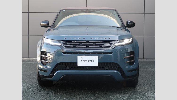 2024 認定中古車 Land Rover Range Rover Evoque トライベッカブルー D200マイルドハイブリッド（ディーゼル） Standard Wheelbase DYNAMIC SE