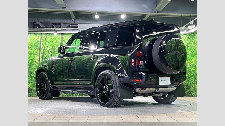 2024 認定中古車 Land Rover Defender 110 サントリーニブラック D350 ディーゼルマイルドハイブリッド X-Dynamic HSE