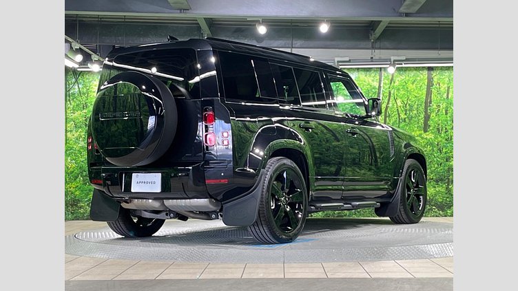2024 認定中古車 Land Rover Defender 110 サントリーニブラック D350 ディーゼルマイルドハイブリッド X-Dynamic HSE