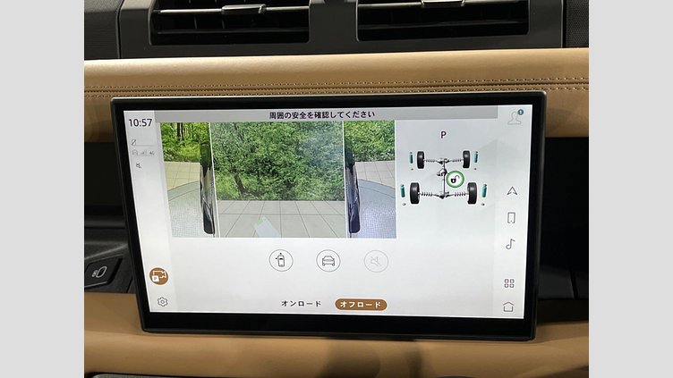 2024 認定中古車 Land Rover Defender 110 サントリーニブラック D350 ディーゼルマイルドハイブリッド X-Dynamic HSE