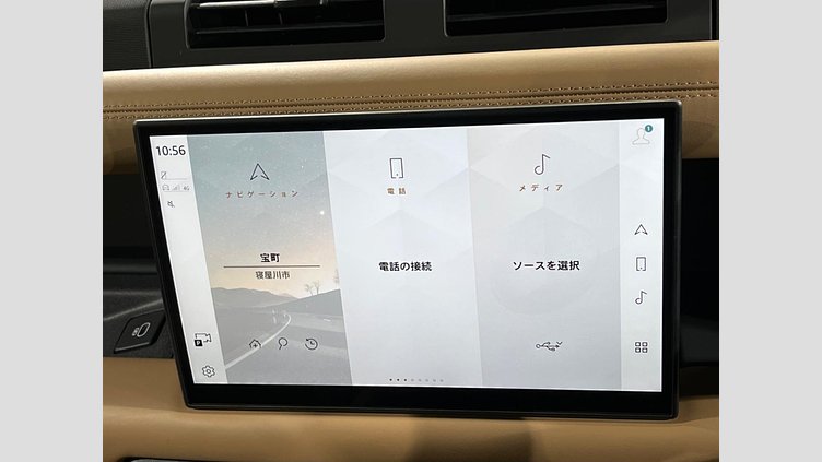 2024 認定中古車 Land Rover Defender 110 サントリーニブラック D350 ディーゼルマイルドハイブリッド X-Dynamic HSE