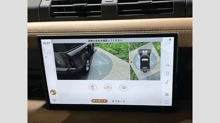 2024 認定中古車 Land Rover Defender 110 サントリーニブラック D350 ディーゼルマイルドハイブリッド X-Dynamic HSE