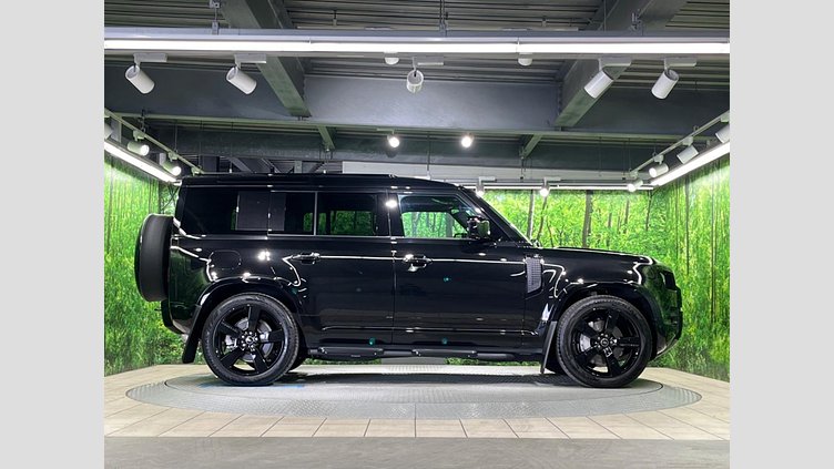 2024 認定中古車 Land Rover Defender 110 サントリーニブラック D350 ディーゼルマイルドハイブリッド X-Dynamic HSE