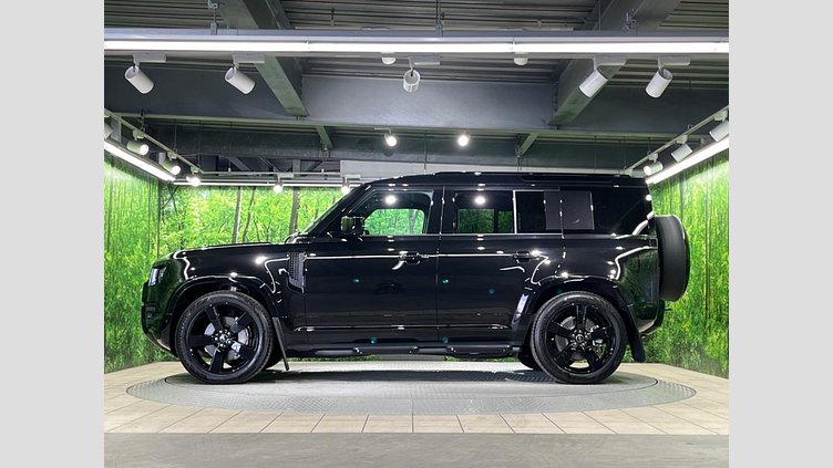 2024 認定中古車 Land Rover Defender 110 サントリーニブラック D350 ディーゼルマイルドハイブリッド X-Dynamic HSE