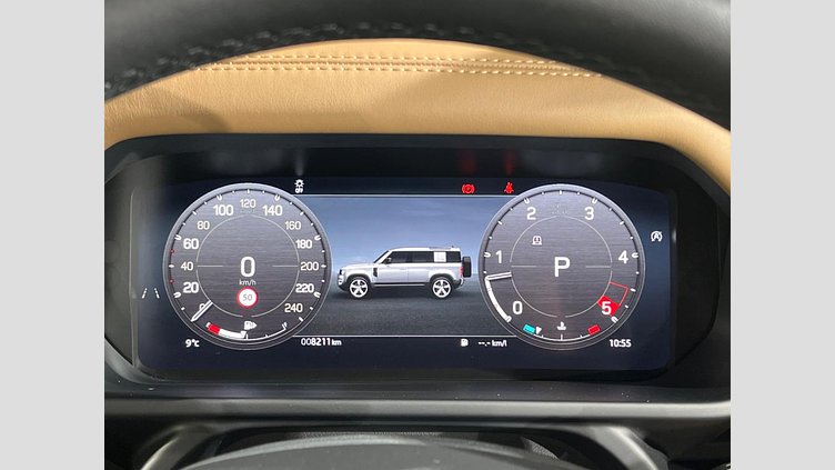 2024 認定中古車 Land Rover Defender 110 サントリーニブラック D350 ディーゼルマイルドハイブリッド X-Dynamic HSE