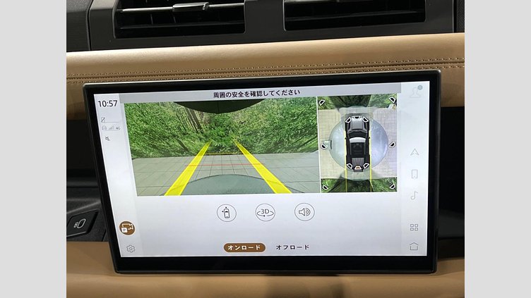 2024 認定中古車 Land Rover Defender 110 サントリーニブラック D350 ディーゼルマイルドハイブリッド X-Dynamic HSE