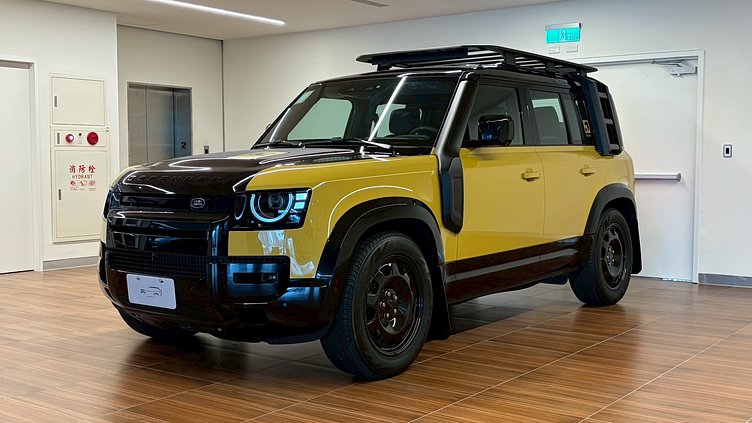 2025 新車 Land Rover Defender 110 (1MY) Deep Sandglow Yellow 沙光深黃 D350  輕油電混合 Trophy Edition in Deep Sandglow Yellow