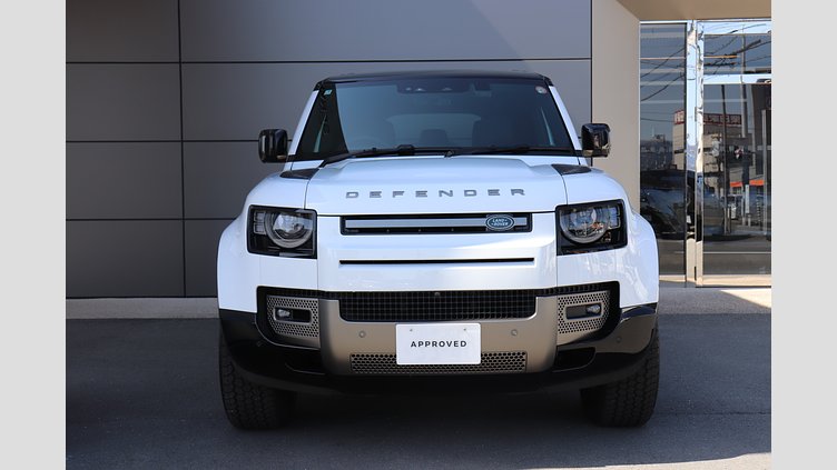 2025 認定中古車 Land Rover Defender 110 フジホワイト P300 ガソリン X-Dynamic SE