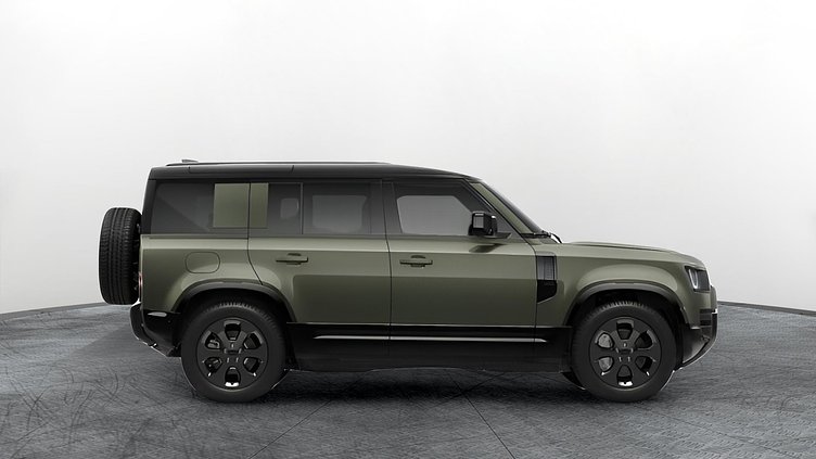 2026 Approved Land Rover Defender 110 Woolstone Green D200 mild hybrid dízelmotor X-Dynamic SE