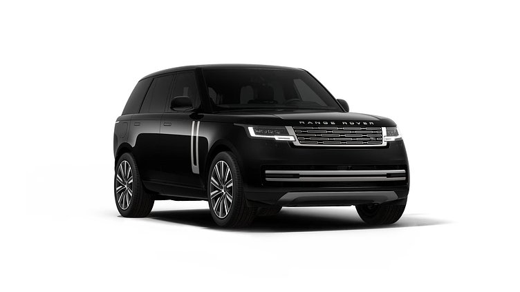 2026 Nowy Land Rover Range Rover Czarny Santorini Black D350 SWB HSE
