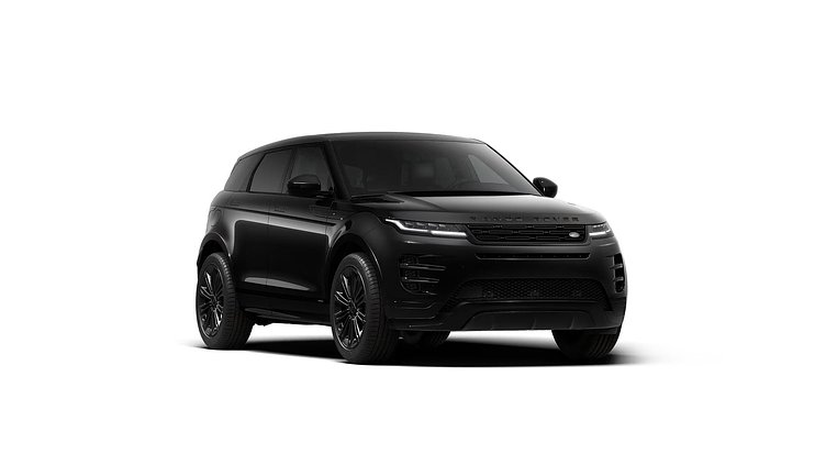 2025 нови автомобили Land Rover Range Rover Evoque Santorini Black P270e AUTOBIOGRAPHY