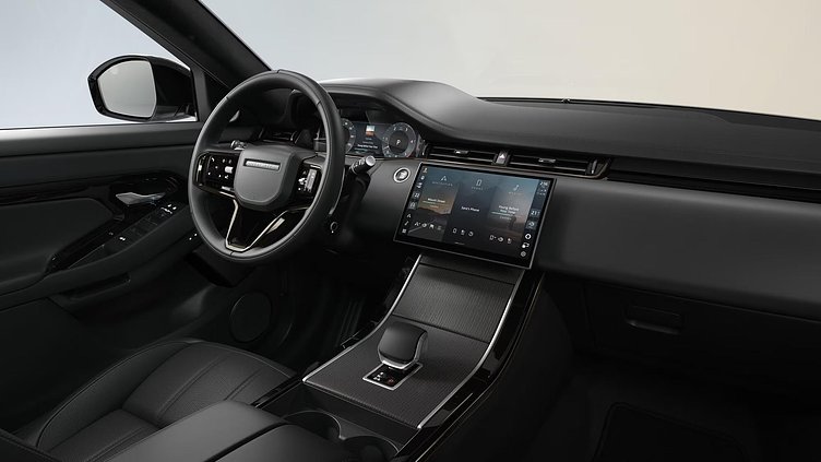 2025 нови автомобили Land Rover Range Rover Evoque Santorini Black P270e AUTOBIOGRAPHY