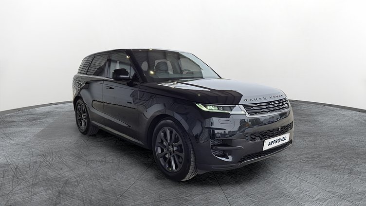 2025 Approved Land Rover Range Rover Sport Czarny Santorini Black D250 Diesel MHEV Standard Wheelbase S
