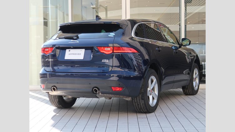 2018 認定中古車 Jaguar F-Pace ポルトフィーノブルー 2Lガソリンエンジン プレステージ