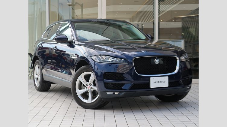 2018 認定中古車 Jaguar F-Pace ポルトフィーノブルー 2Lガソリンエンジン プレステージ