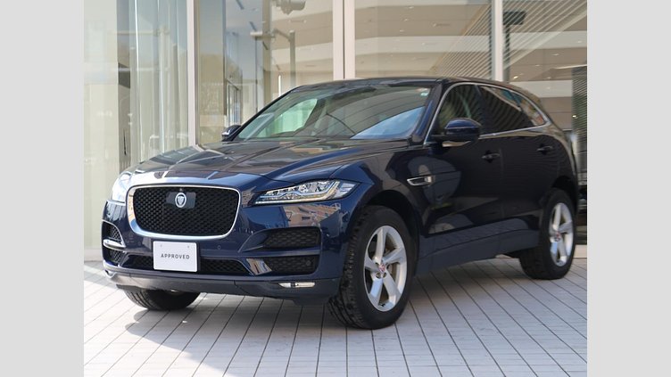 2018 認定中古車 Jaguar F-Pace ポルトフィーノブルー 2Lガソリンエンジン プレステージ